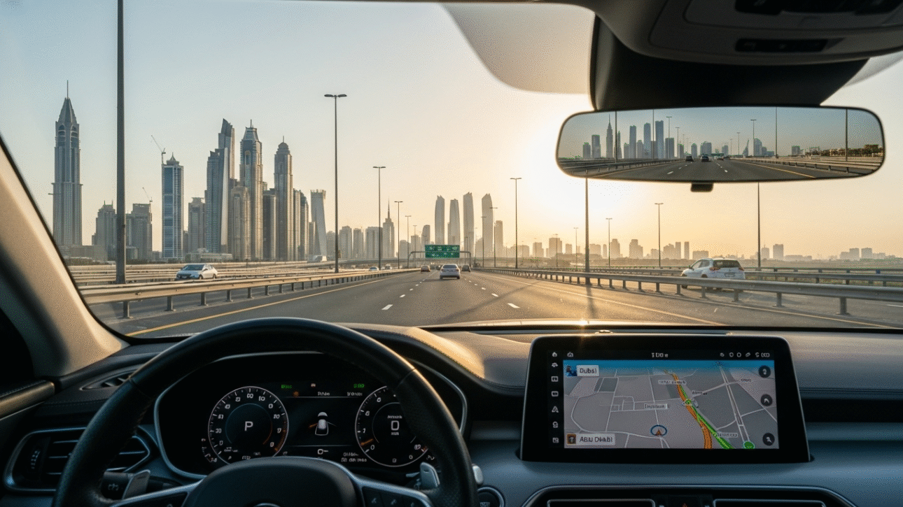 car lift from Dubai to Abu Dhabi