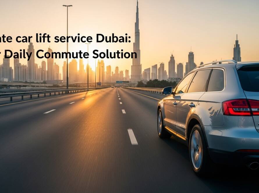 Private car lift service Dubai