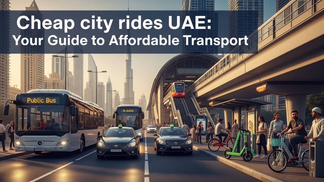 Cheap city rides UAE: Your Guide to Affordable Transport