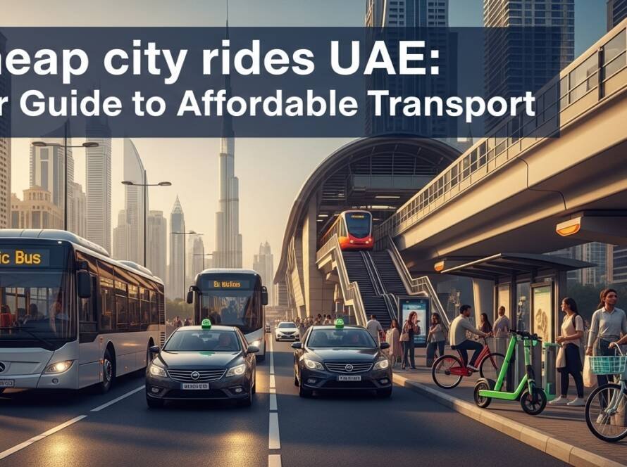 Cheap city rides UAE: Your Guide to Affordable Transport
