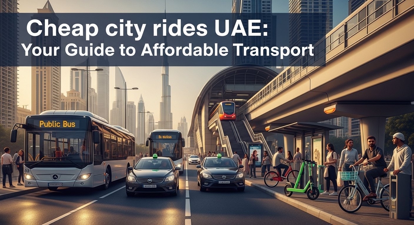 Cheap city rides UAE: Your Guide to Affordable Transport - Ride Swift UAE