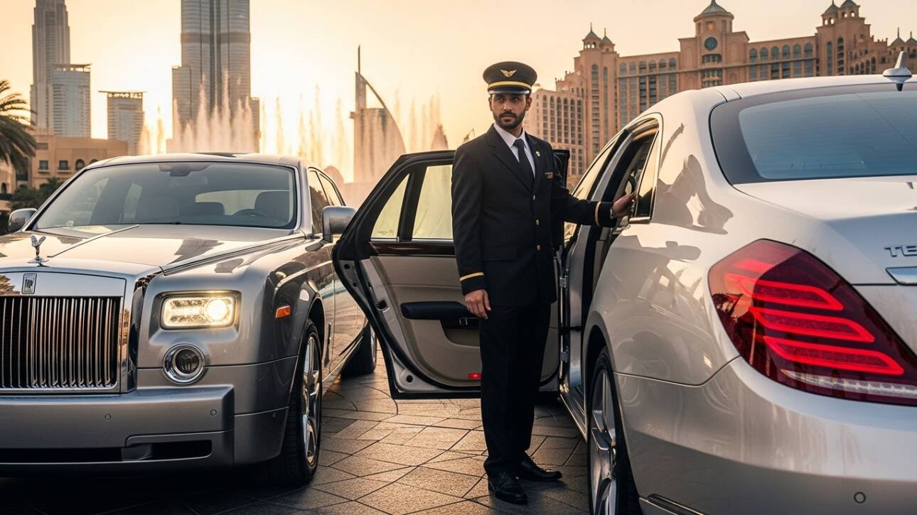 Luxury car Ride with driver Dubai: Ultimate Comfort