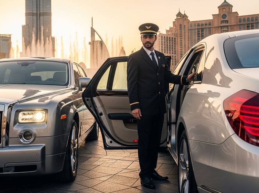 Luxury car Ride with driver Dubai: Ultimate Comfort