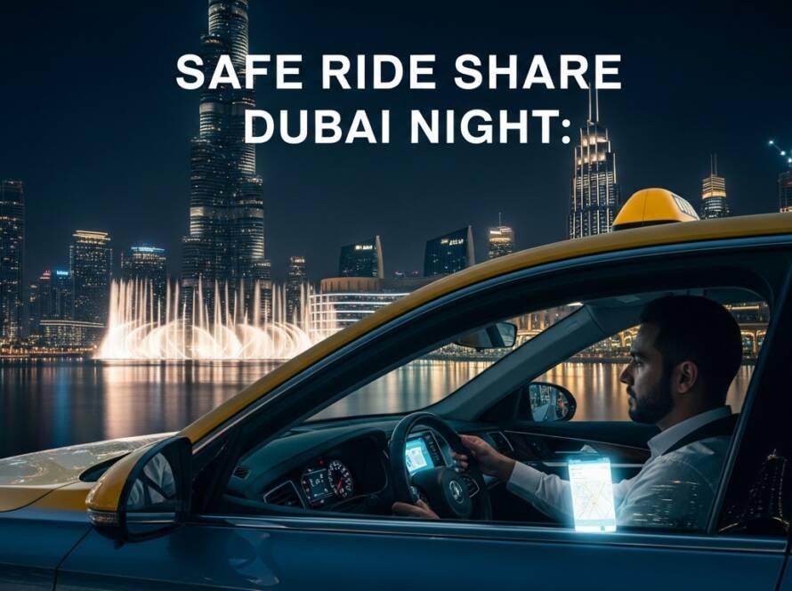Safe ride share Dubai night: Your Guide to Secure Journeys