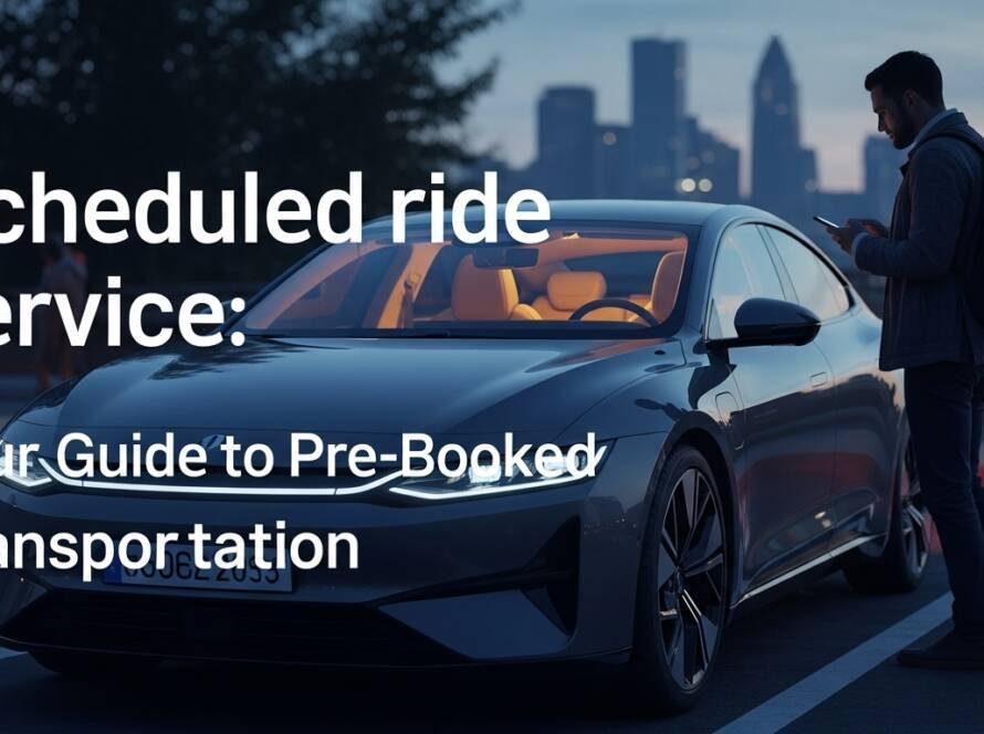 Scheduled ride service: Your Guide to Pre-Booked Transportation