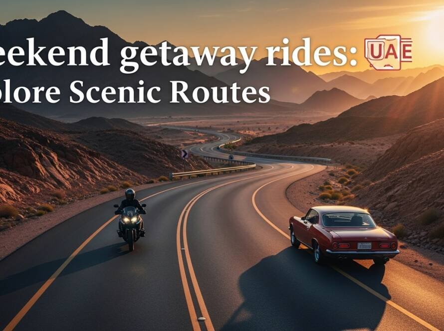 Weekend getaway rides UAE: Explore Scenic Routes