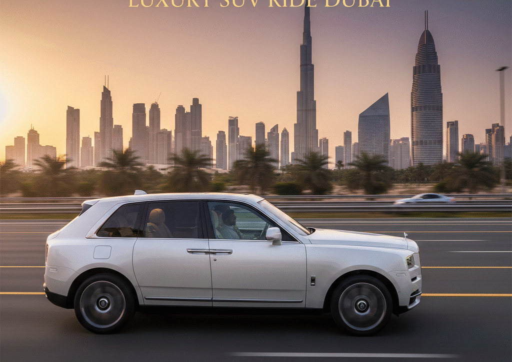 Luxury SUV ride Dubai: Ultimate Comfort & Style