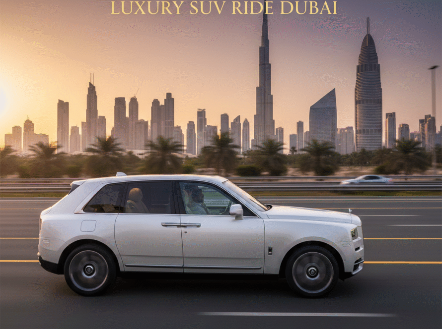 Luxury SUV ride Dubai: Ultimate Comfort & Style
