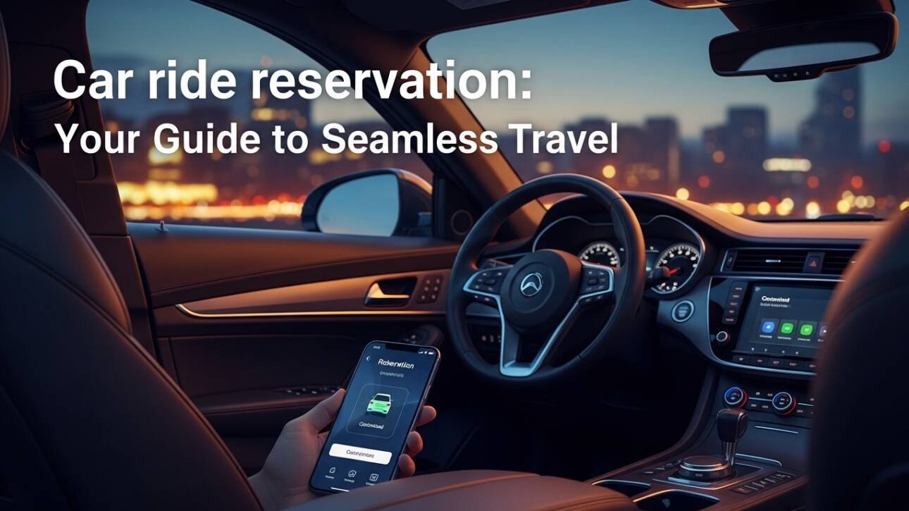 Car ride reservation: Your Guide to Seamless Travel