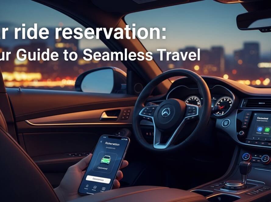 Car ride reservation: Your Guide to Seamless Travel