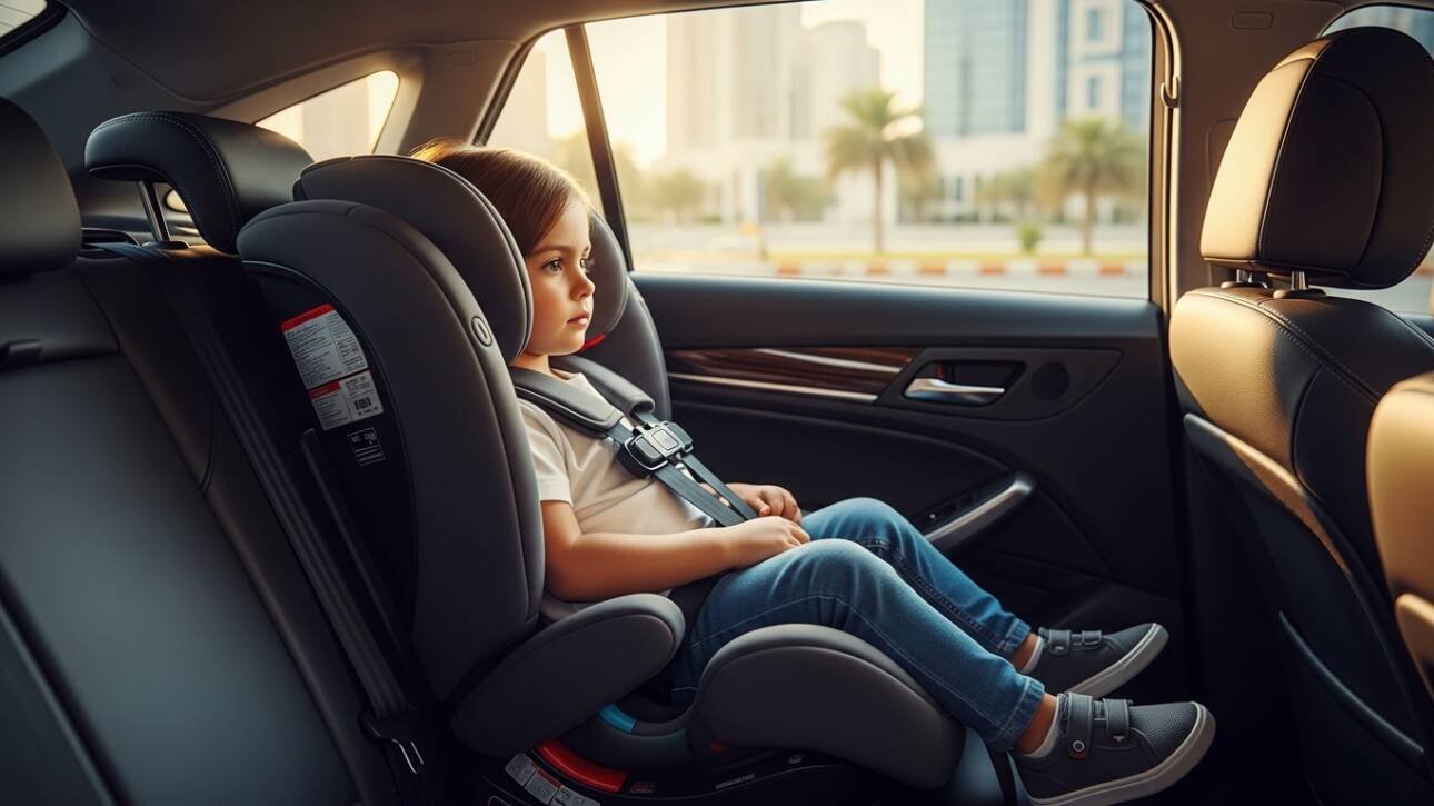 Child-seat car ride UAE: Safety Laws & Tips