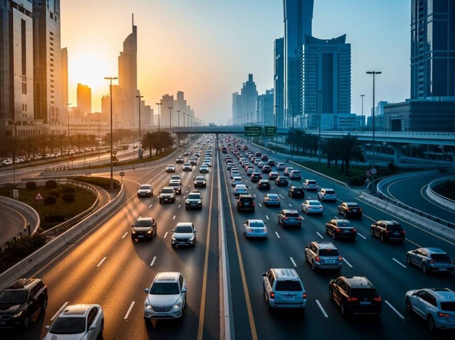 Early morning commute UAE: Navigating Roads & Tips