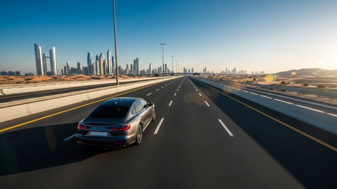 UAE car Ride: Navigating the Emirates Roads
