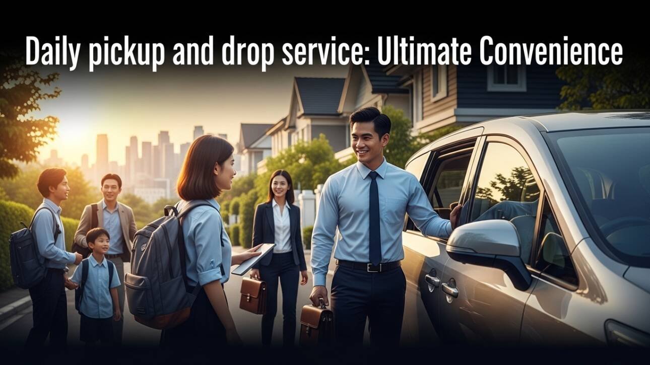 Daily pickup and drop service: Ultimate Convenience