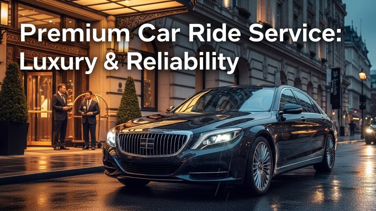 Premium car Ride service: Luxury & Reliability