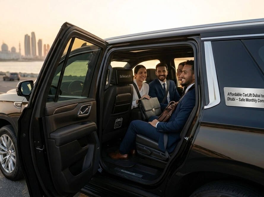 Affordable CarLift Dubai to Abu Dhabi – Safe Monthly Commute