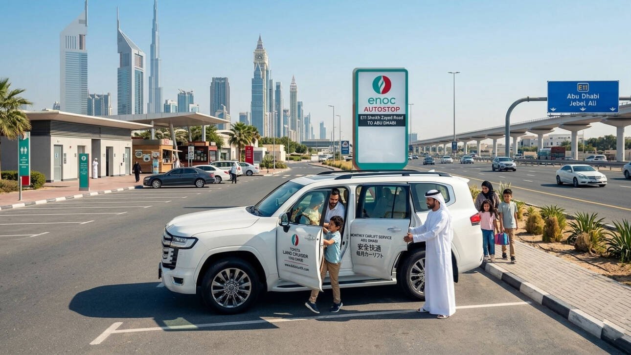 Affordable Monthly CarLift Service – Dubai to Abu Dhabi Rides
