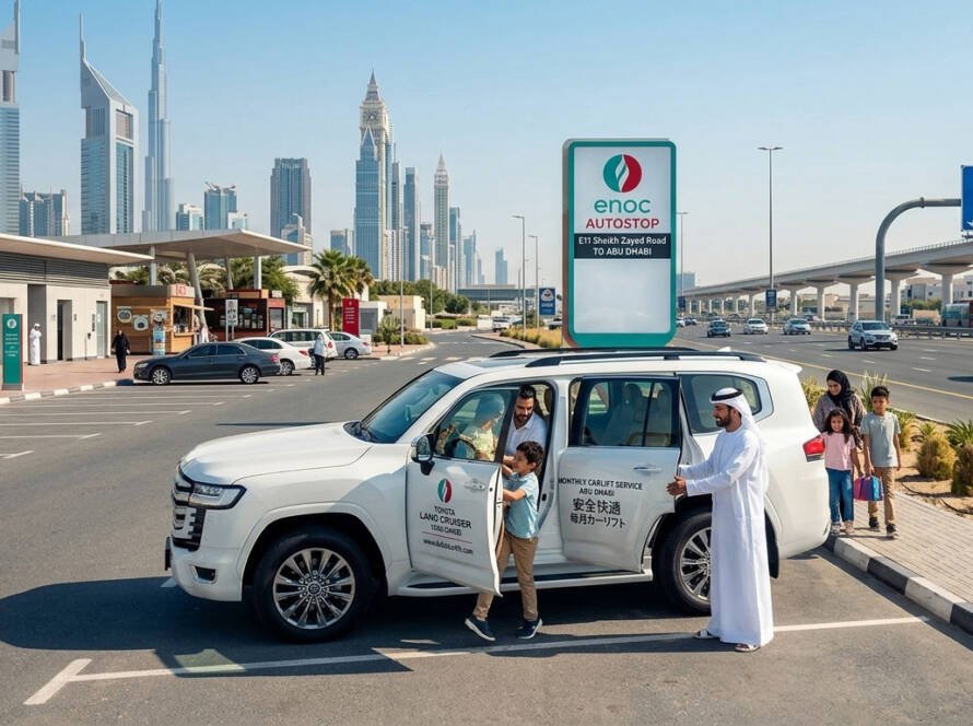 Affordable Monthly CarLift Service – Dubai to Abu Dhabi Rides