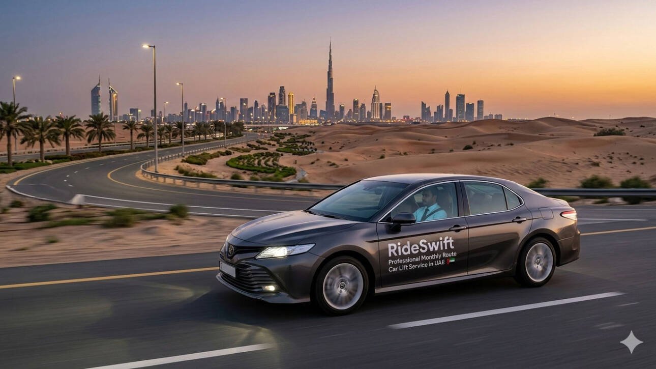 Professional Monthly Route Car Lift Service in UAE – RideSwift