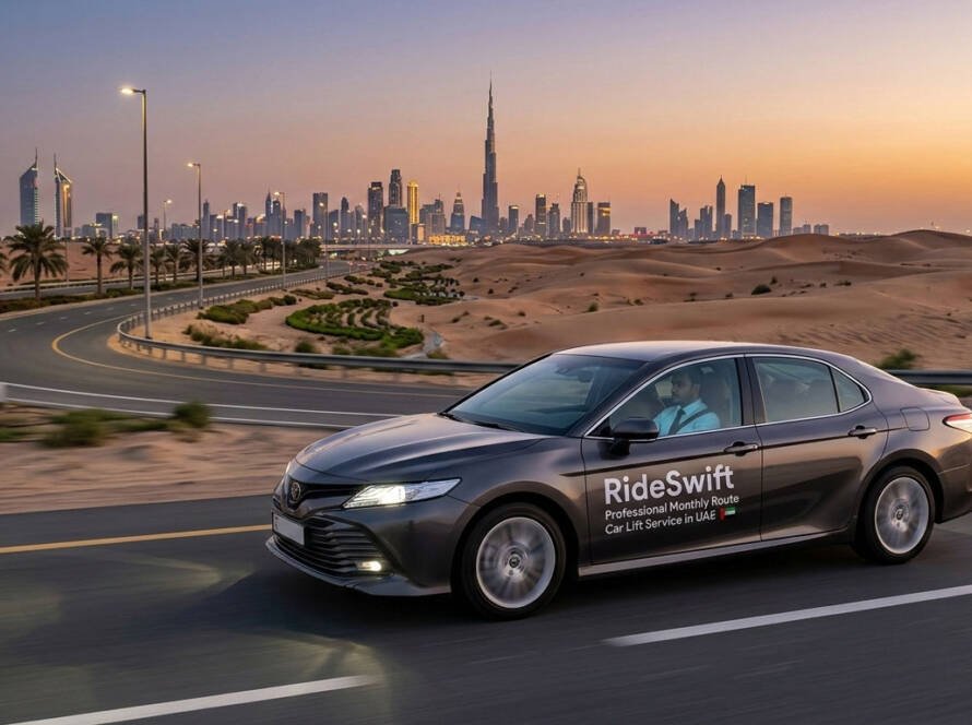 Professional Monthly Route Car Lift Service in UAE – RideSwift