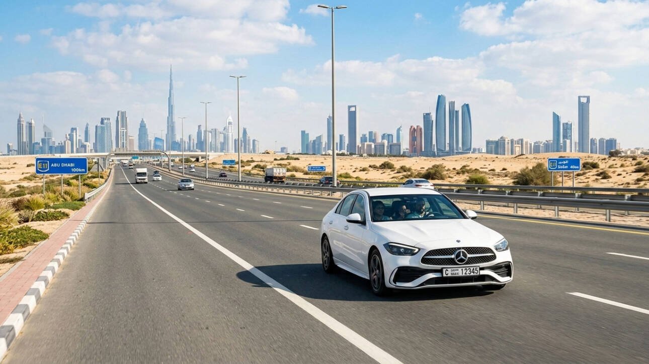 Shared CarLift Dubai to AbuDhabi – Monthly Transport Service