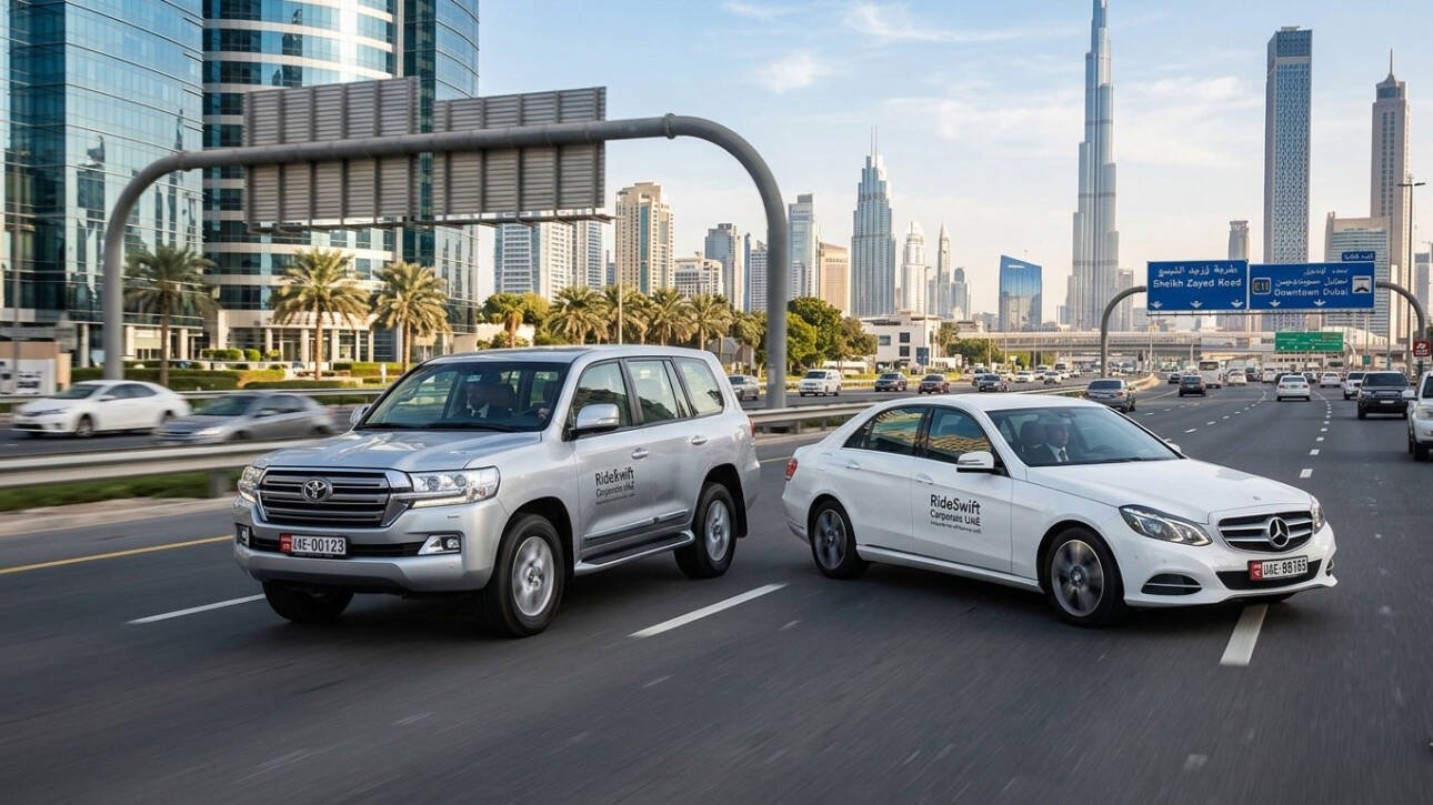 Corporate Car Lift Service UAE – Efficient Staff Pickup & Drop