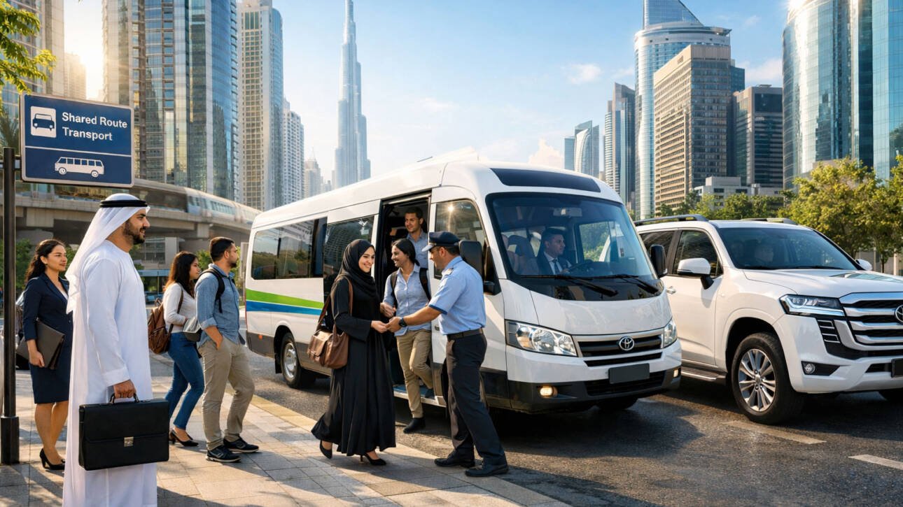 Shared Route Transport UAE – Your Daily Commute, Simplified