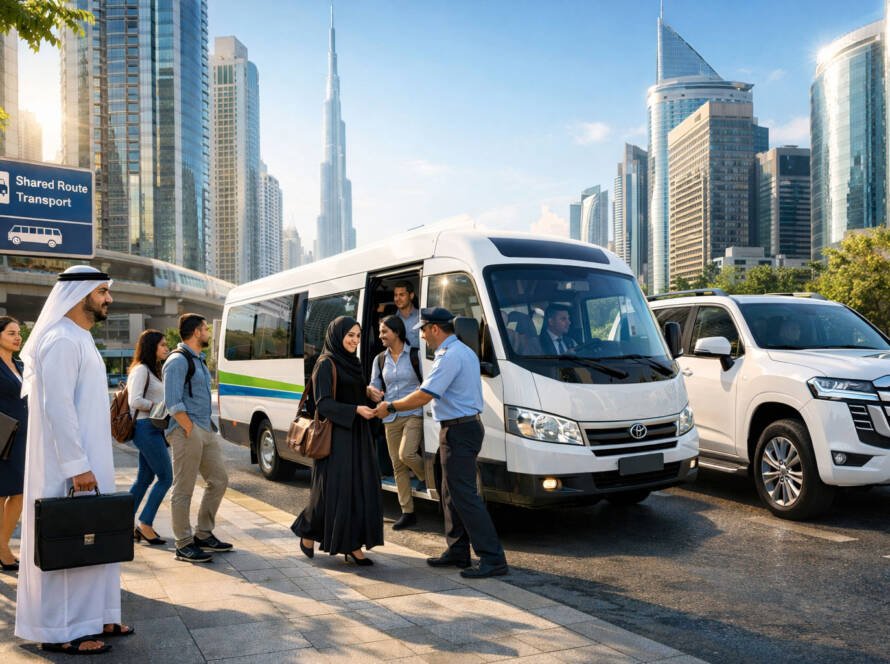 Shared Route Transport UAE – Your Daily Commute, Simplified