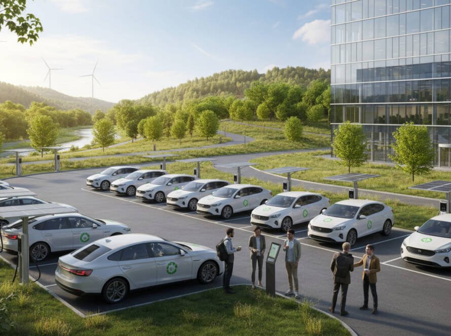 The Economics and Ecology of Enterprise Carpool Services