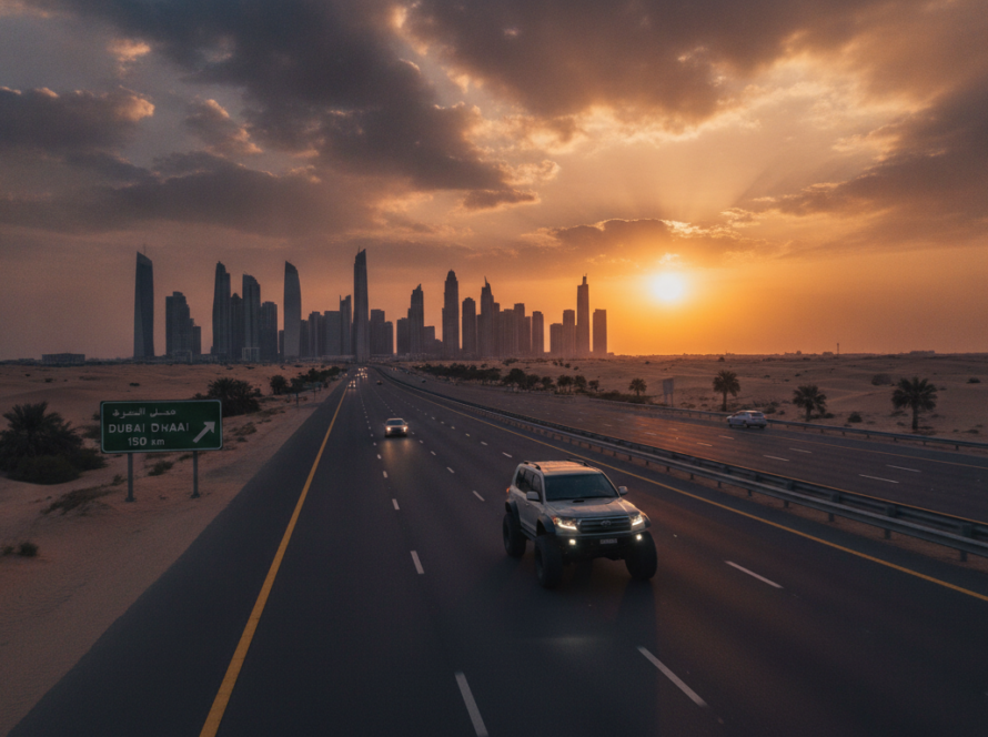 How Much Is Car Lift From Dubai to Abu Dhabi